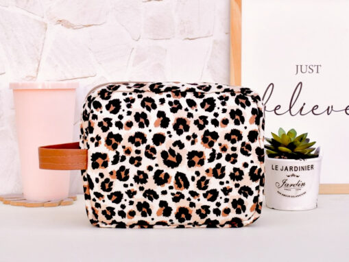 Porta Cosméticos Animal Print