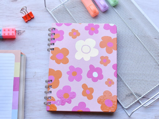 Cuadernos A5 | Tapa dura | Flores