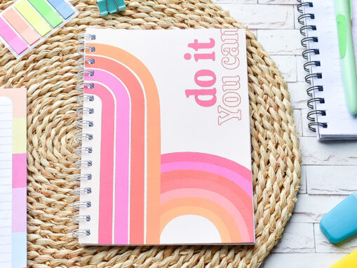 Cuadernos A5 | Tapa blanda | Arcoiris
