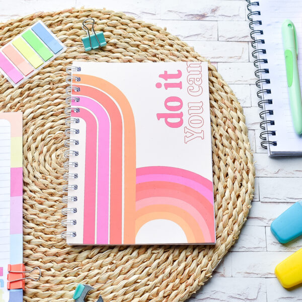 Cuadernos A5 | Tapa blanda | Arcoiris