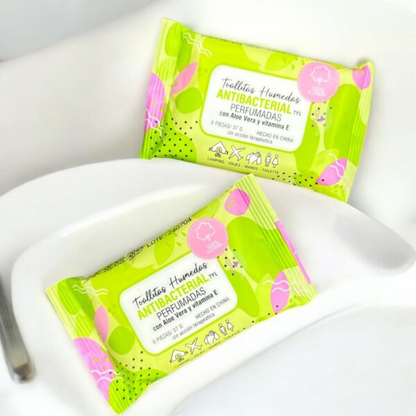 TOALLITA ANTIBACTERIAL ALOE VERA