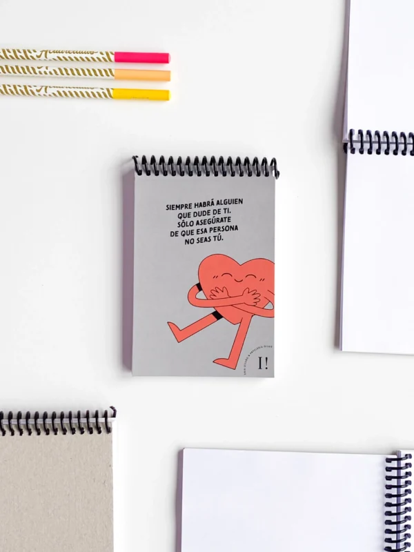 Libreta anillada "Corazon"