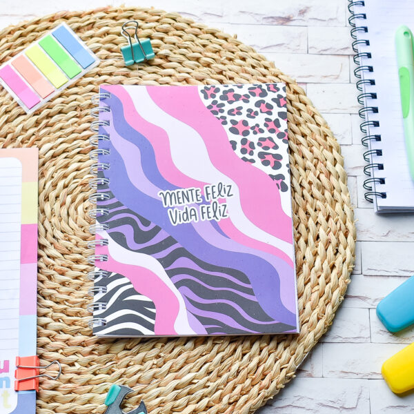 Cuadernos A5 | Tapa blanda | Mente feliz
