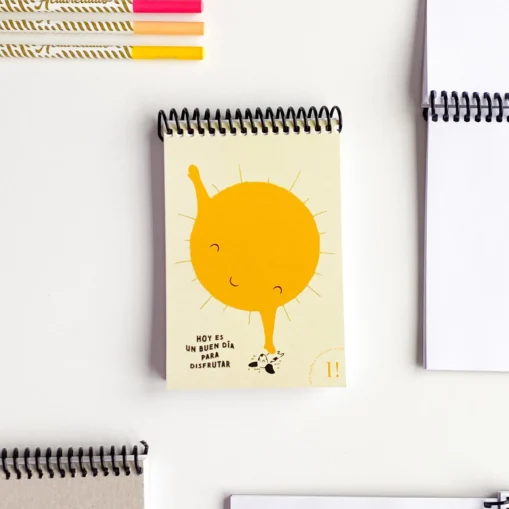 Libreta anillada "Disfrutar"
