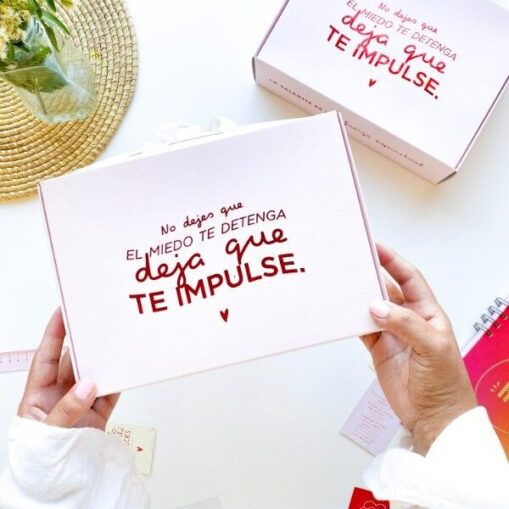 Kit box con cuaderno | "Valentía"