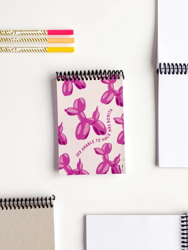 Libreta anillada "Ser amable"