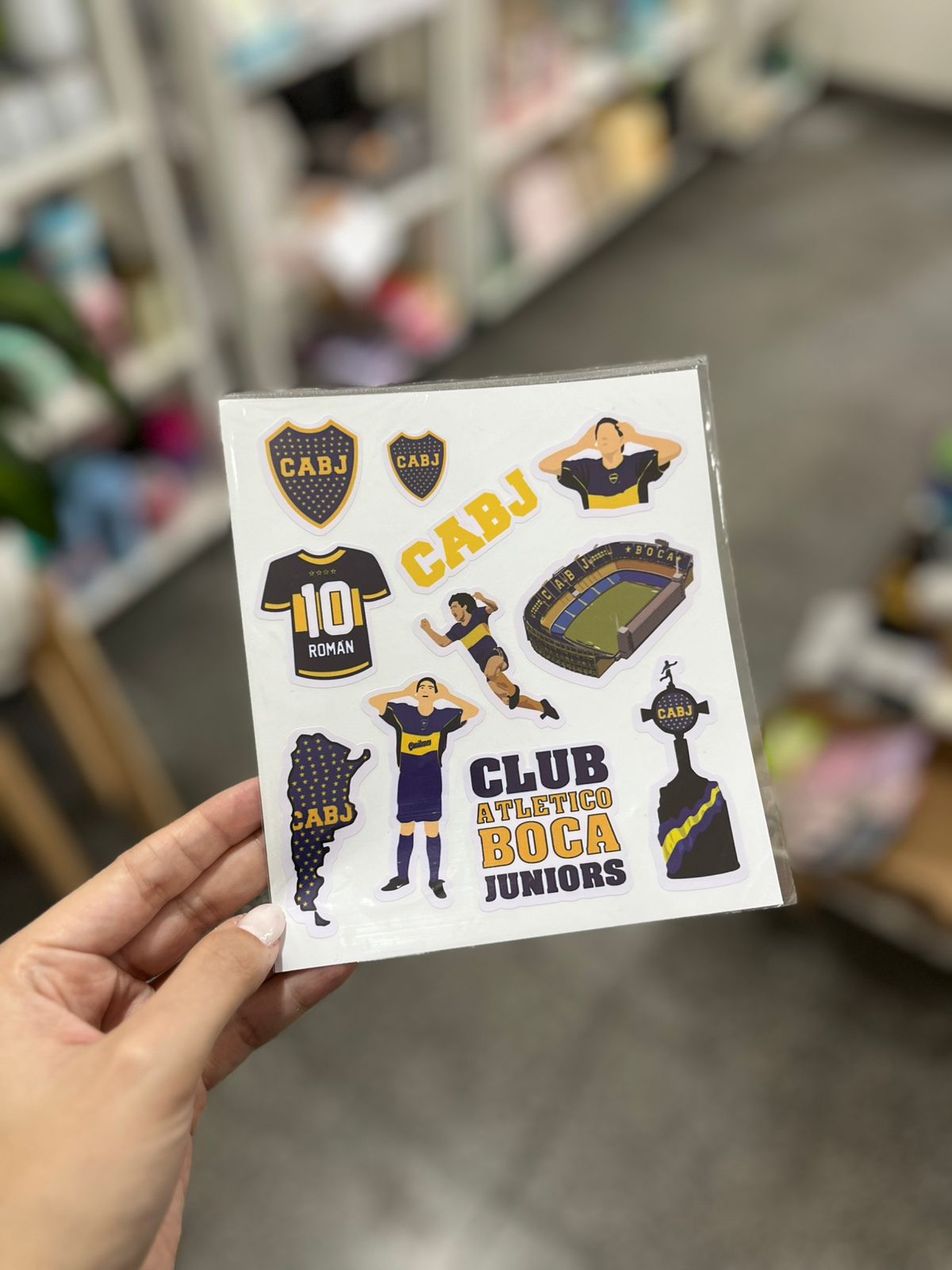 Stickers Animados Boca Juniors