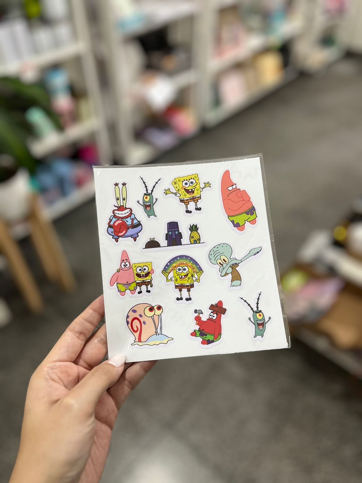 Stickers Animados Bob Esponja