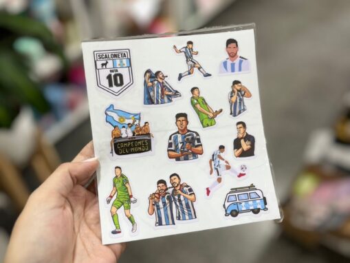 Stickers Animados Selección Argentina
