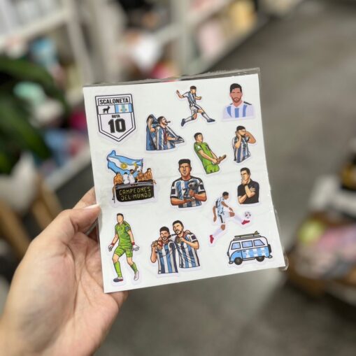 Stickers Animados Selección Argentina