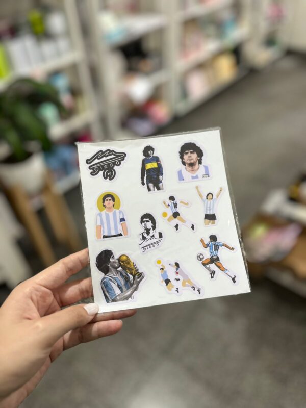 Stickers Animados Maradona