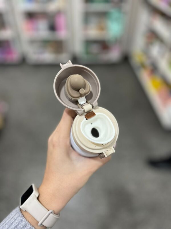 Termo/Botella 500ml Tapa Beige - Imagen 2