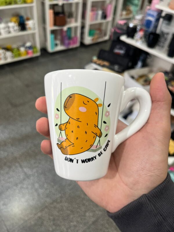 Taza "No te preocupes"