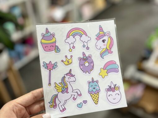 Stickers Animados Unicornio