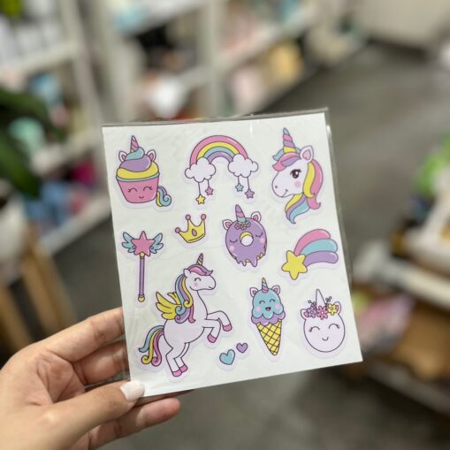 Stickers Animados Unicornio