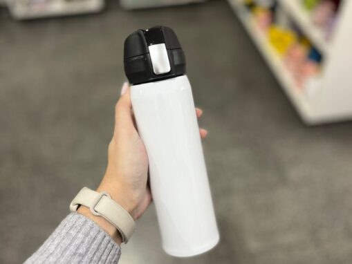 Termo/Botella 500ml Tapa Negra