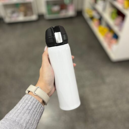 Termo/Botella 500ml Tapa Negra