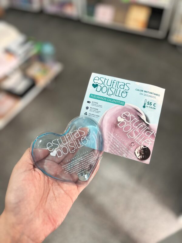Estufita de bolsillo corazón