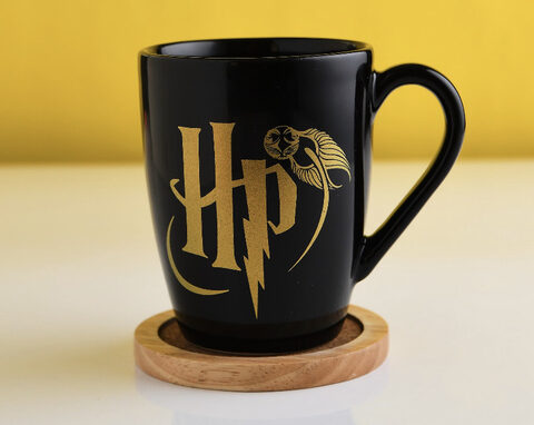 Taza Harry potter - Linea negra