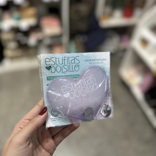 Estufita de bolsillo corazón