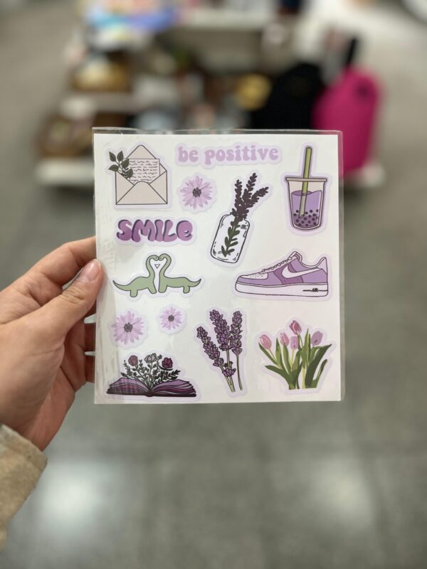 Stickers Animados Lila