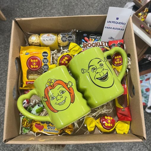 Box Pareja - Shrek & Fiona