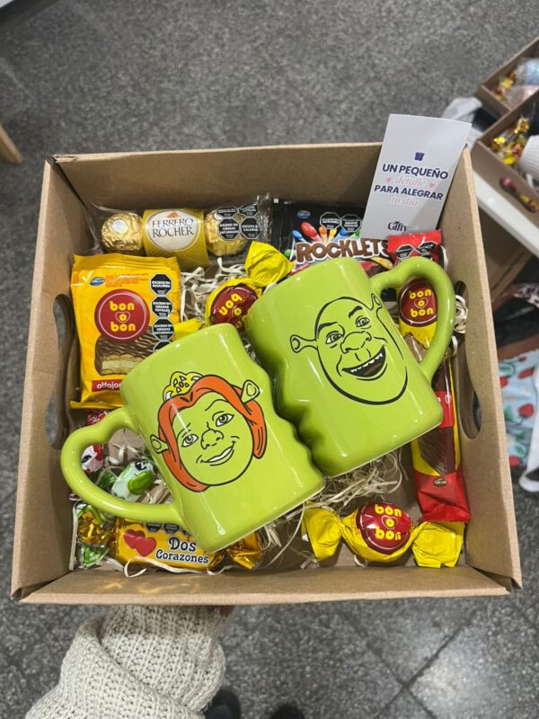 Box Pareja - Shrek & Fiona