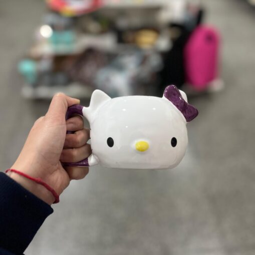 Taza 3D Hello Kitty Lila