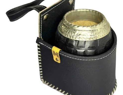 Porta Mate Auto ECO Cuero Artesanal