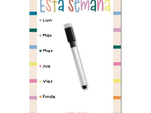 Pizarra Imantada "Esta semana"