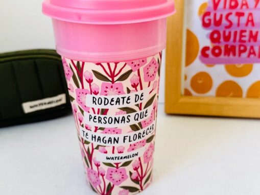 Vaso Doble Capa - Florecer