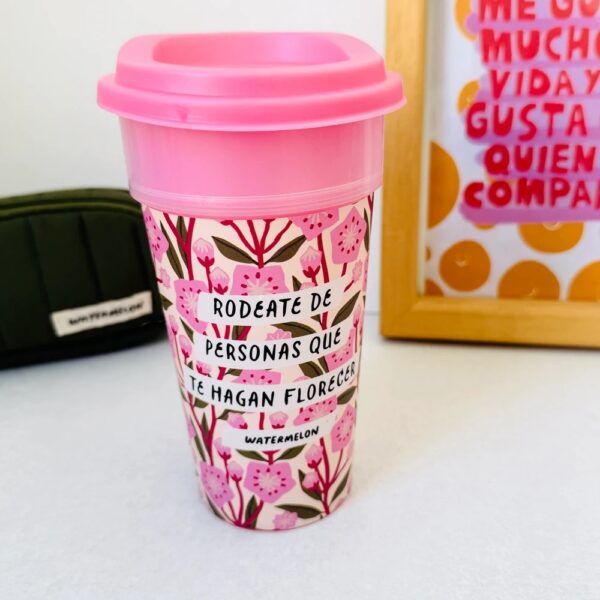 Vaso Doble Capa - Florecer