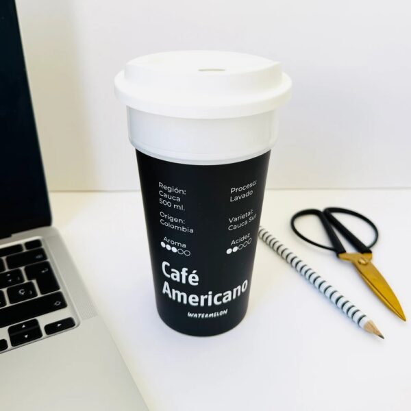 Vaso Doble Capa - Cafe Americano