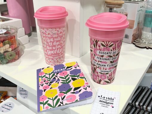 Libreta + vaso de café