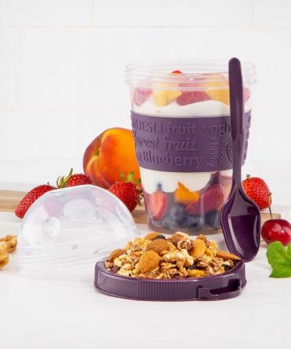 Vaso Cerealero Uva
