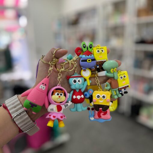 Llaveros De Silicona Bob Esponja