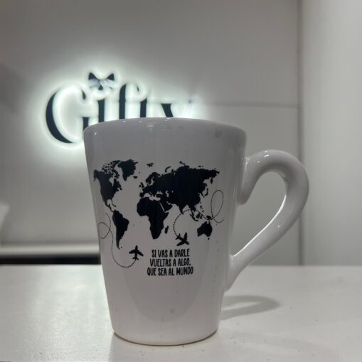 Taza "Vuelta al mundo"