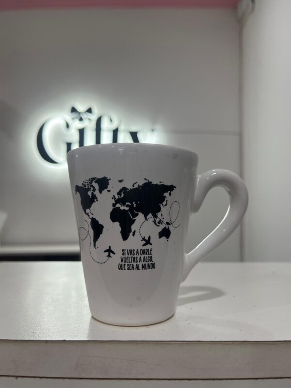 Taza "Vuelta al mundo"