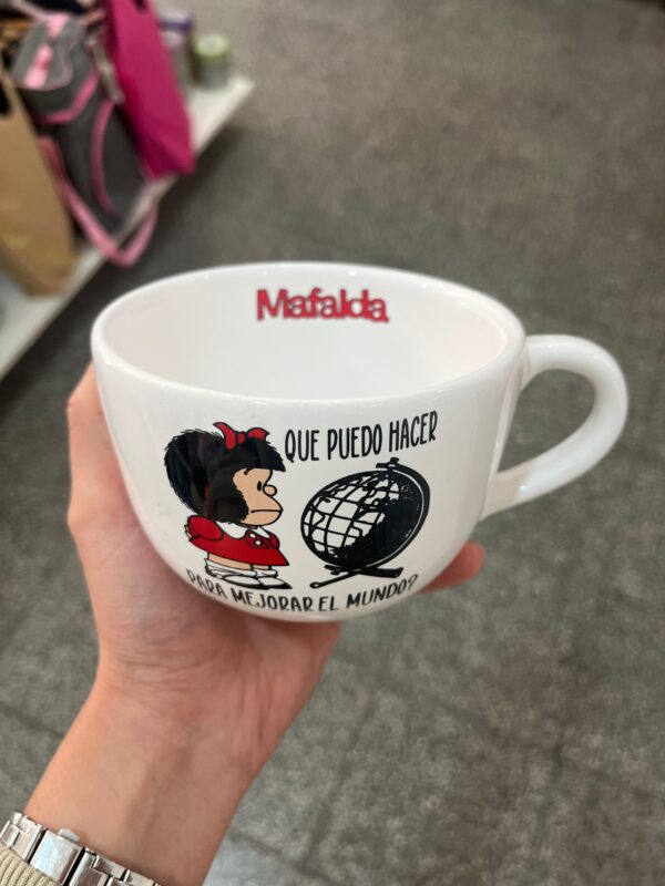 Tazón Mafalda "Mejorar el mundo" - Imagen 2
