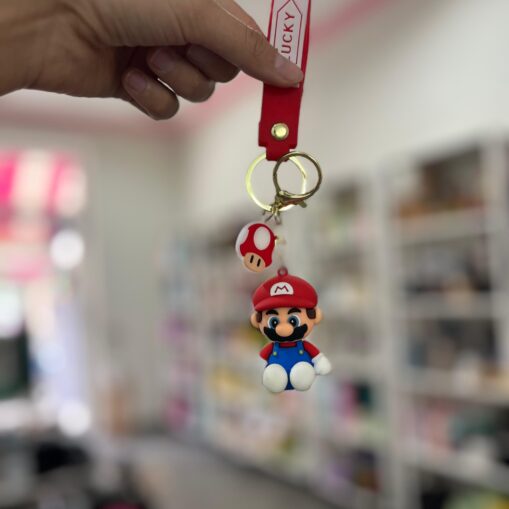 Llavero De Silicona Mario Bross