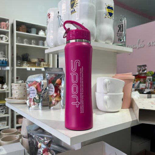 Botella Sport 750ml Fucsia
