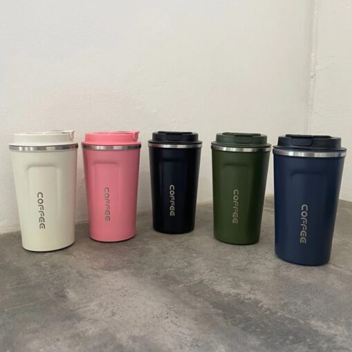 Vaso de cafe premium con sensor