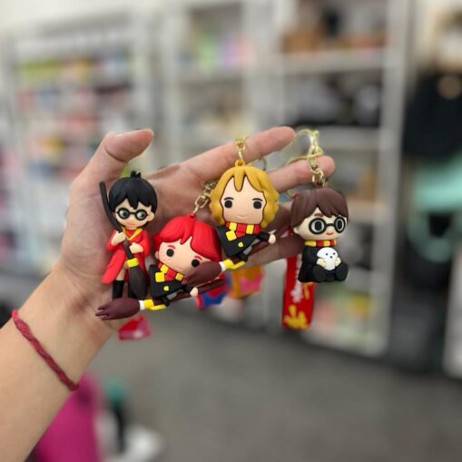 Llaveros De Silicona Harry Potter