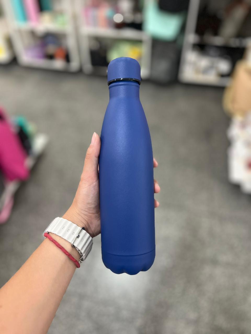 Botella de Acero Azul