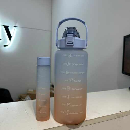 Botellas 2 lts + 300 ml de regalo (celeste)