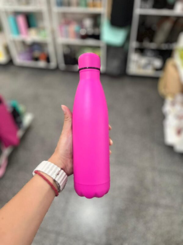 Botella de Acero Fucsia