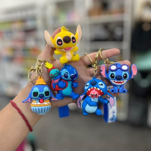 Llaveros De Silicona Stitch