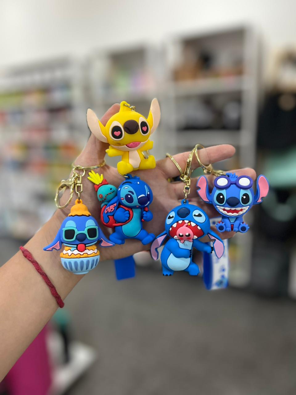 Llaveros De Silicona Stitch