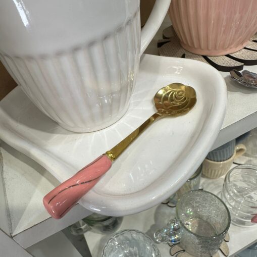 Cuchara deluxe rosa