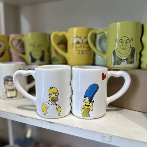 Tazas Combinadas Homero y Marge